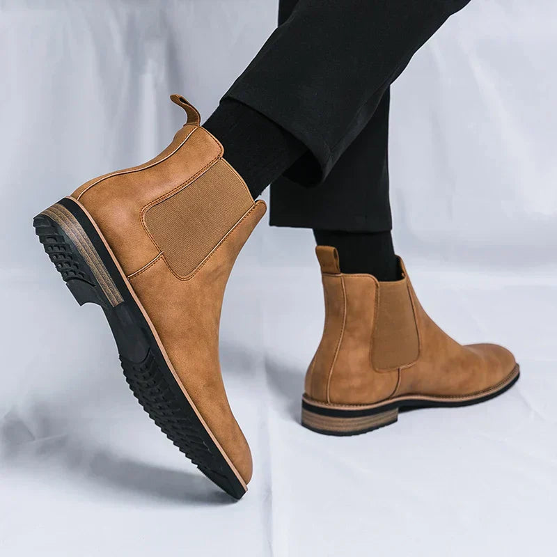 Kayden™ | Leather Chelsea Bootsk